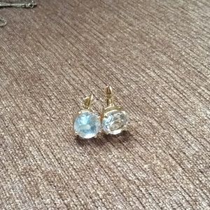 Kate spade pink leverback earrings